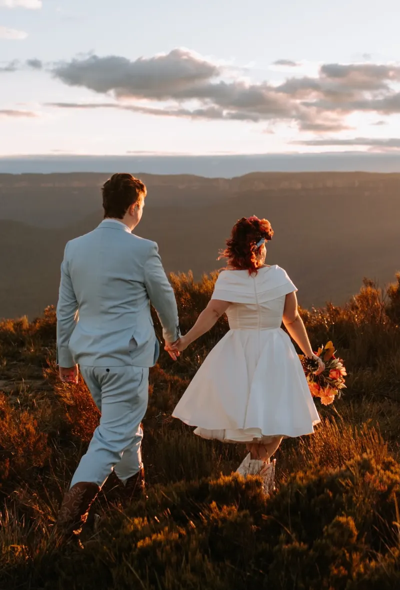 A Blue Mountains wedding planned by Elope Blue Mountains
