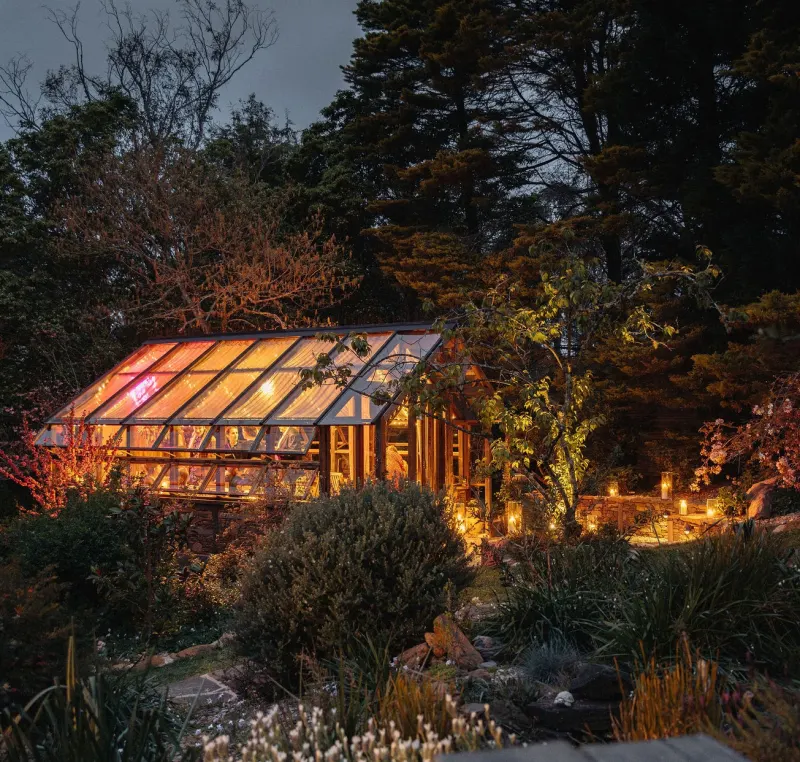 The Glasshouse at Falls Rest, Wentworth Falls